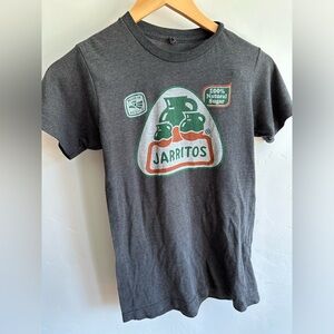 Small Women’s Jarritos Shirt Made in Mexico Grey Tee Top Fun Drink Food